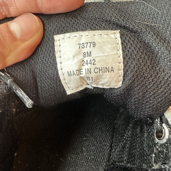 Lands End‎ Mens Gray Suede Outdoor Lace Up Trail Hiking Shoes Size 8M #73779 - Picture 12 of 12